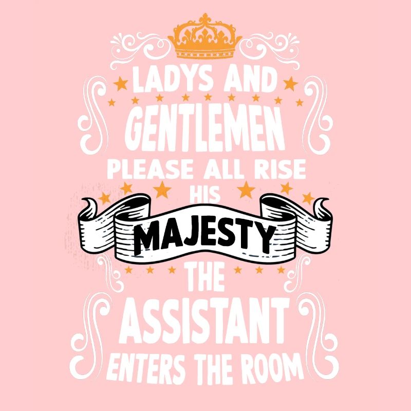 Assistant T Drôle Dire Assistant Motive