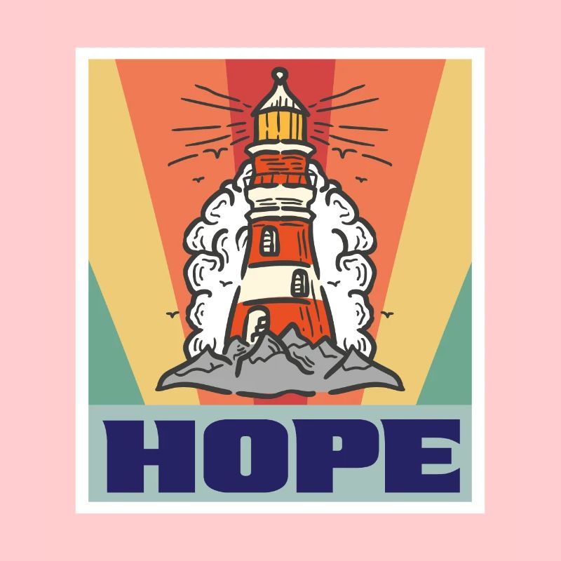 Be Light Lighthouse Anchor Sea Nautical Ocean Cape