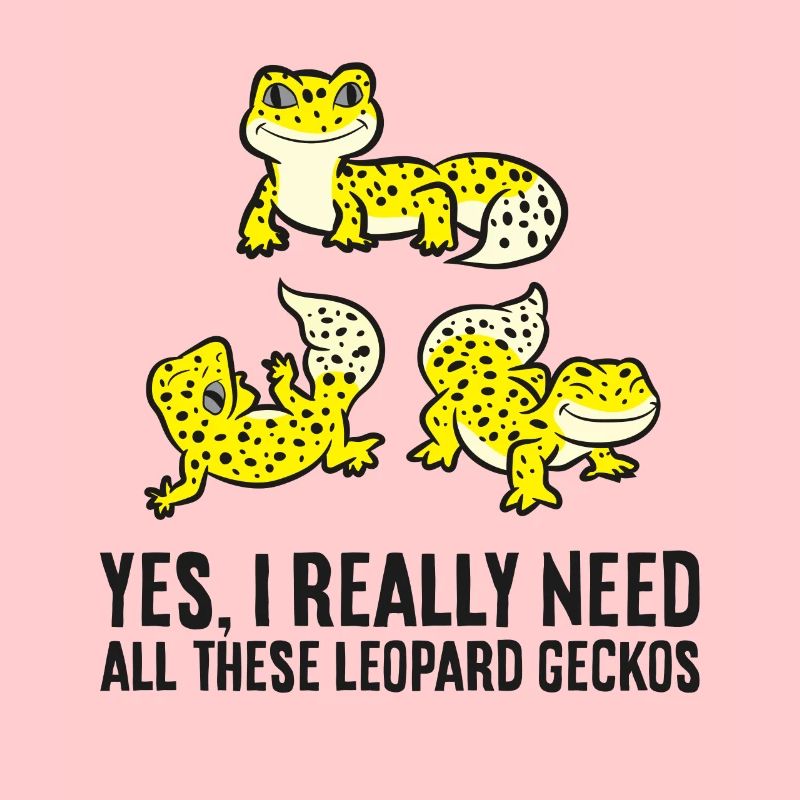 Ja, ich brauche wirklich all diese Leopardgeckos