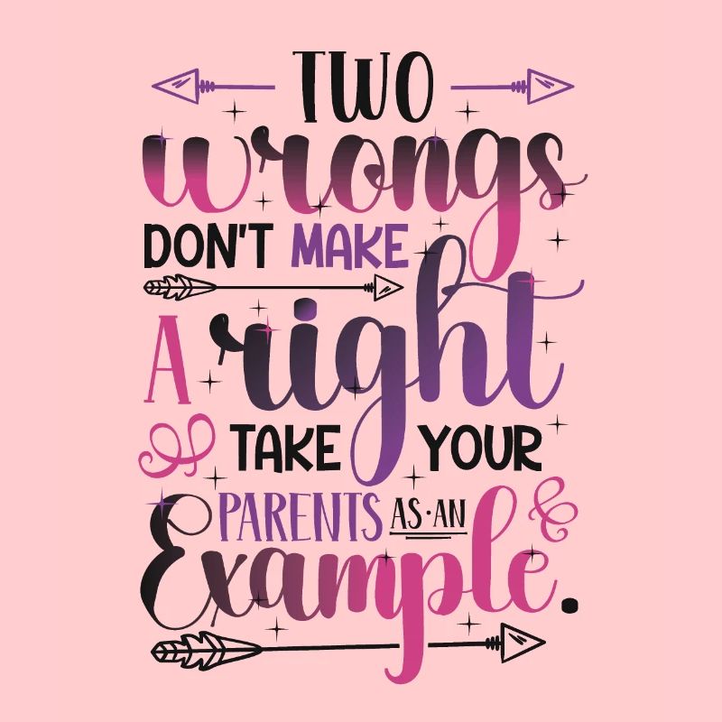 Two injustices do not make a right.