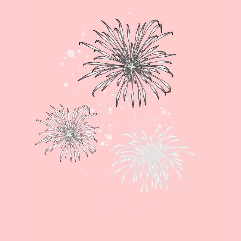 Feux d’artifice,Fusées,Étoiles,Réveillon du Nouvel An,Graffiti