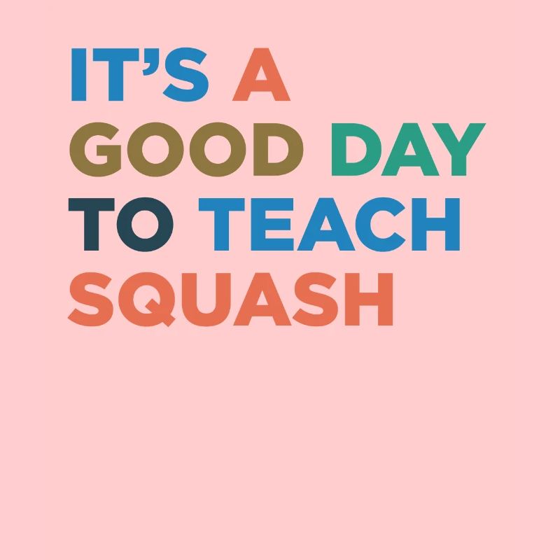 Teaching squash coaches
