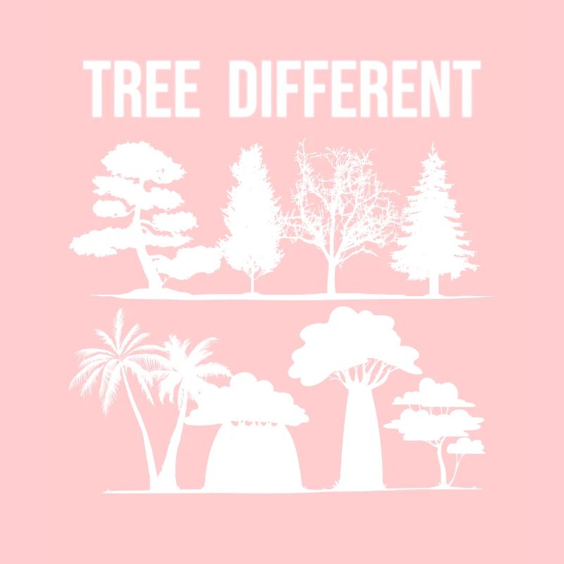 Arbre différent - soyez différent - soyez vous-même