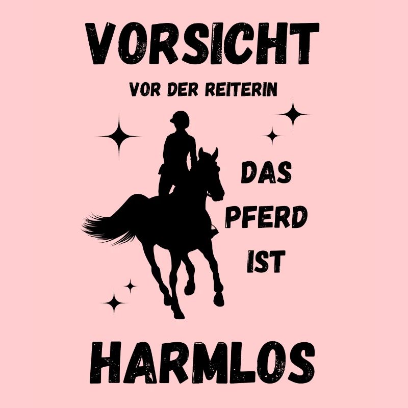 Vorsicht vor der Reiterin