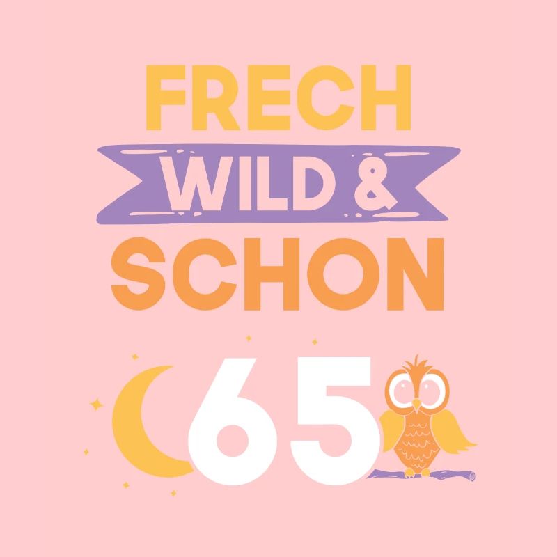 Geschenk 65 Jahre Geburtstag Eule