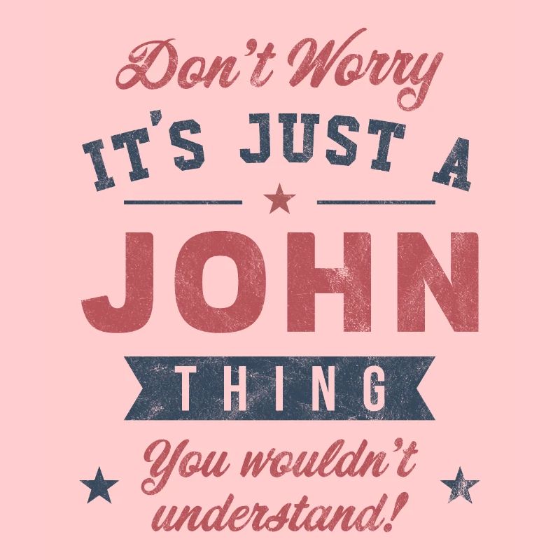 C’est un truc de John