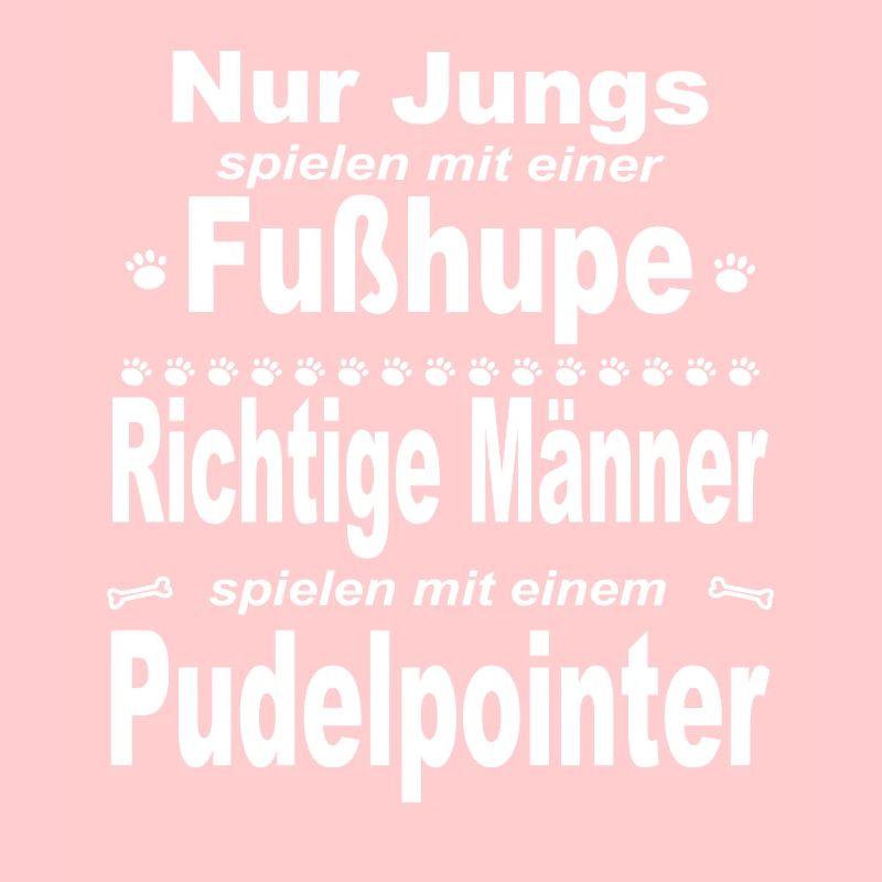 Jungs, Männer, Fußhupe - Pudelpointer