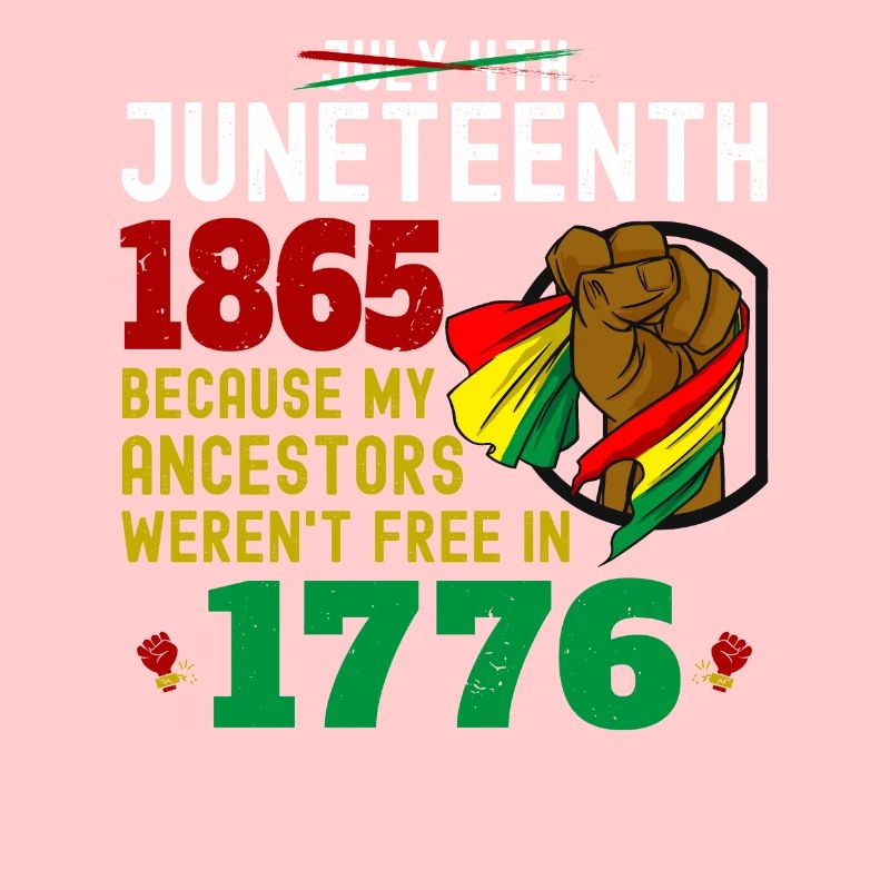 July 4th Junenth 1865 Because My Ancestors, Brown
