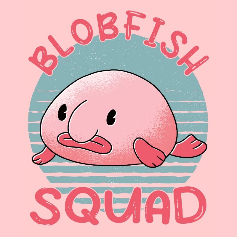 Blobfish Costume - Ugly Blob Fish Face -