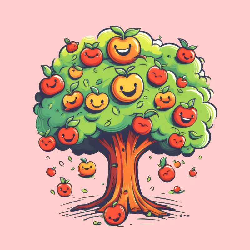 Apples Tree Fruit Orchard Apple Picking Cute