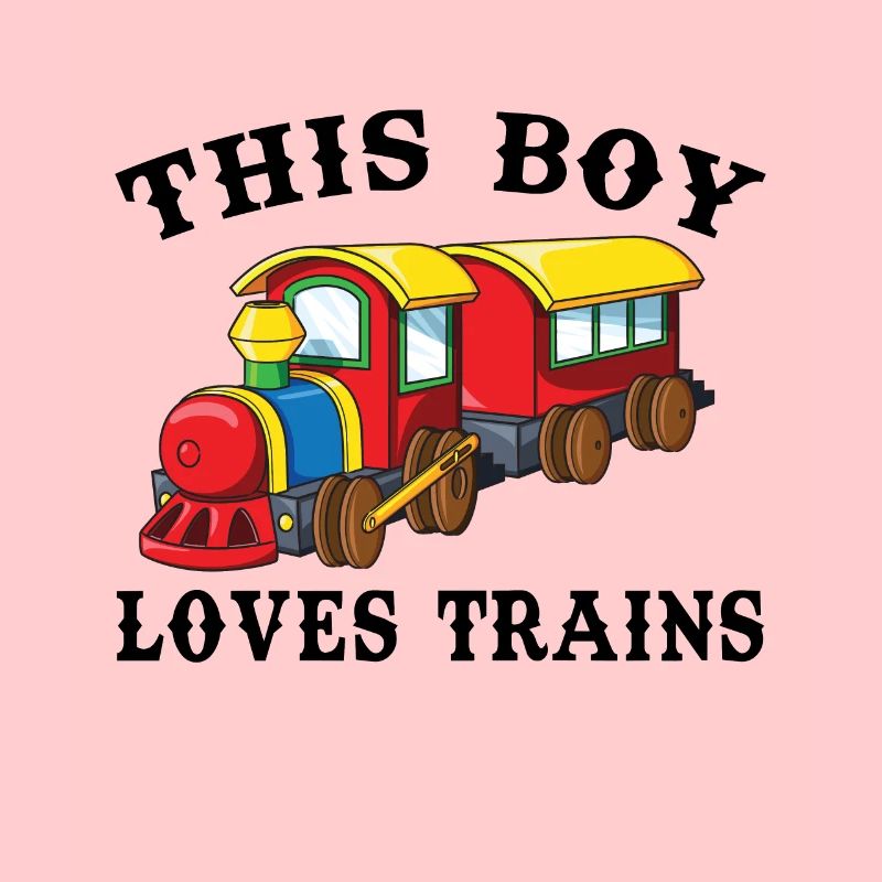 Ce garçon aime les trains