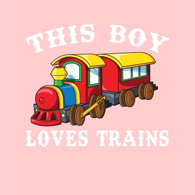 Ce garçon aime les trains