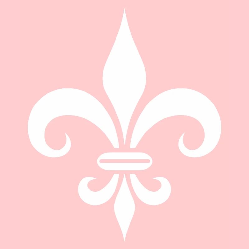Conception majestueuse de lys français