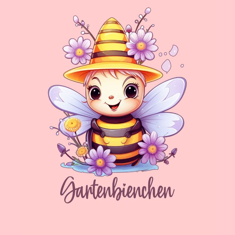 Gartenbienchen Garten Gärtnerin Biene Geschenk