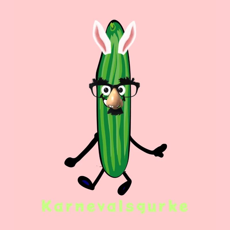 Concombre de carnaval, concombre, carnaval, oreilles de lapin, helau