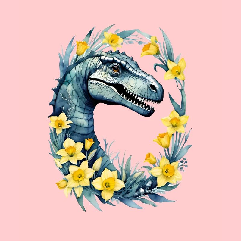 Trex Dinosaur Daffodils