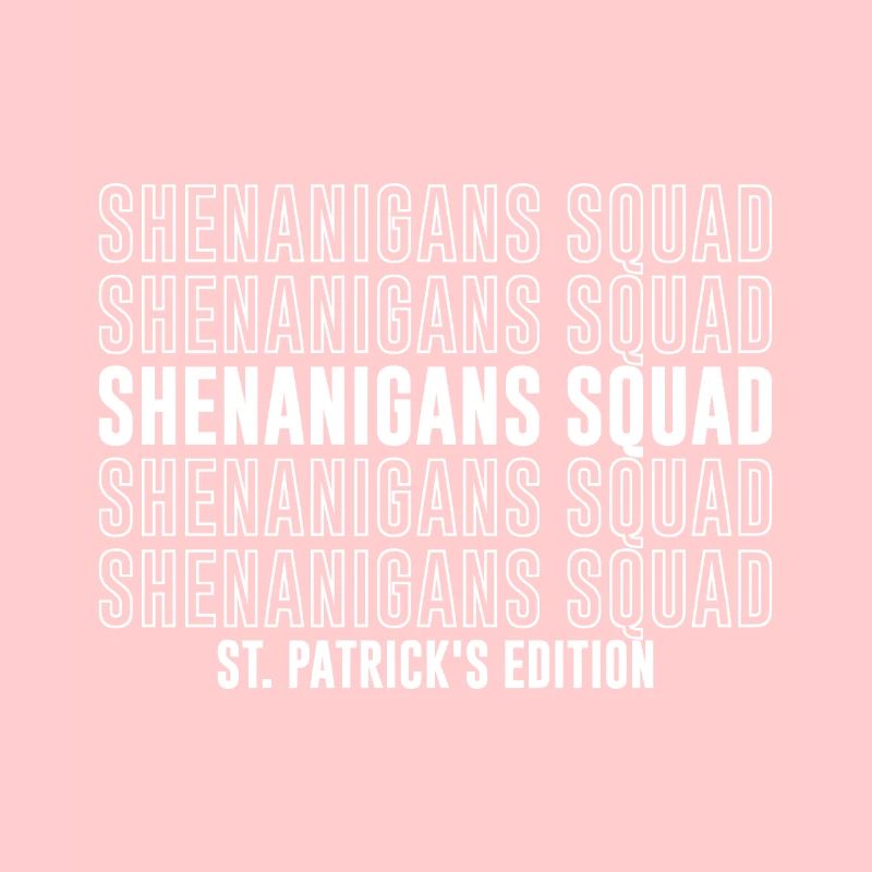 Manigances Squad Drôle De La Saint-Patrick Répétition
