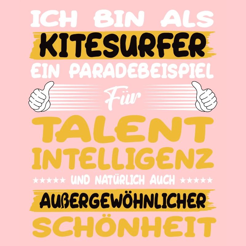Kitesurfer ein Paradebeispiel Kitesurfen