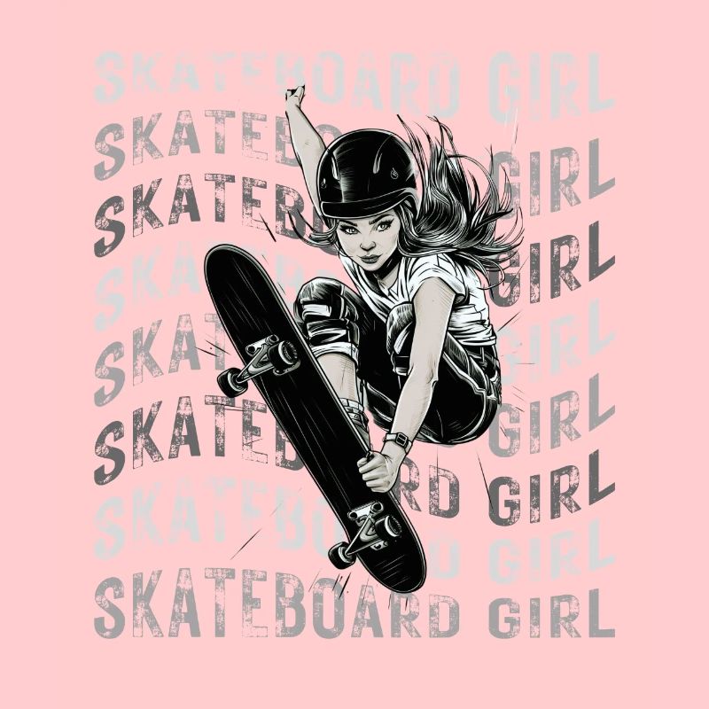 Skateboard Mädchen