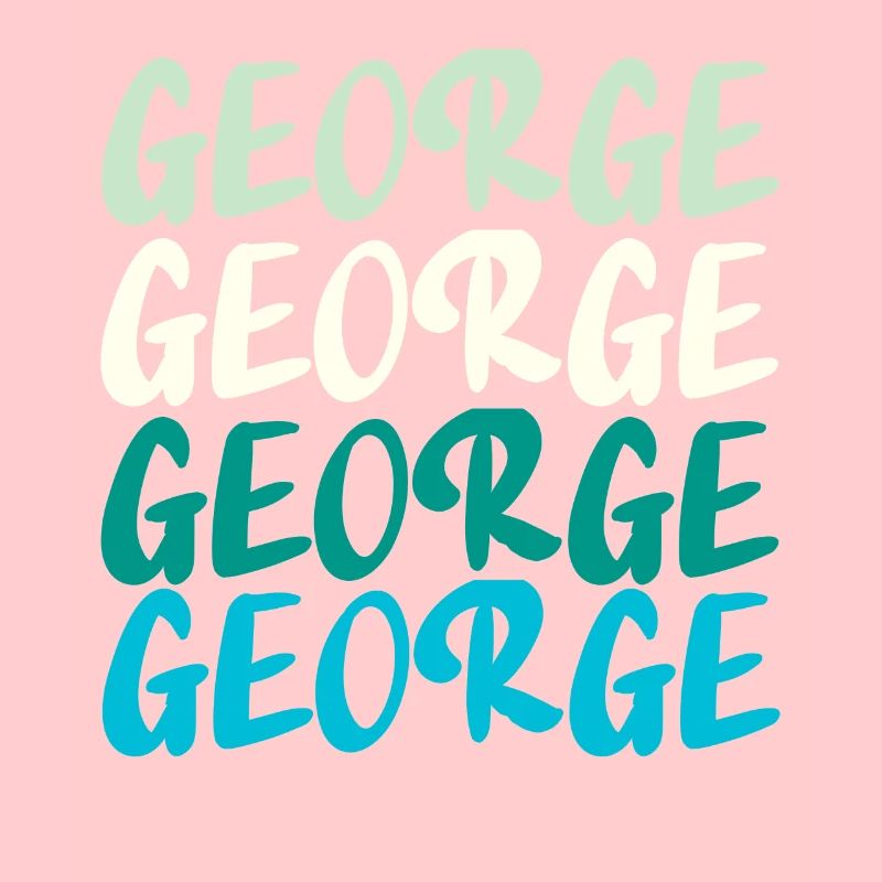 George Name Pastel de Pettern