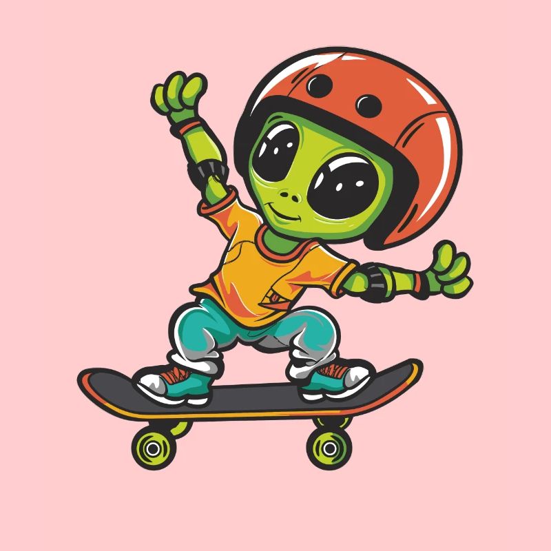 Skater Alien