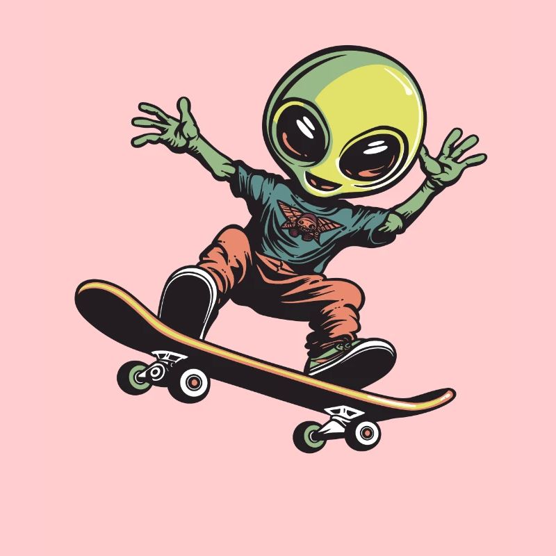 Skater Alien