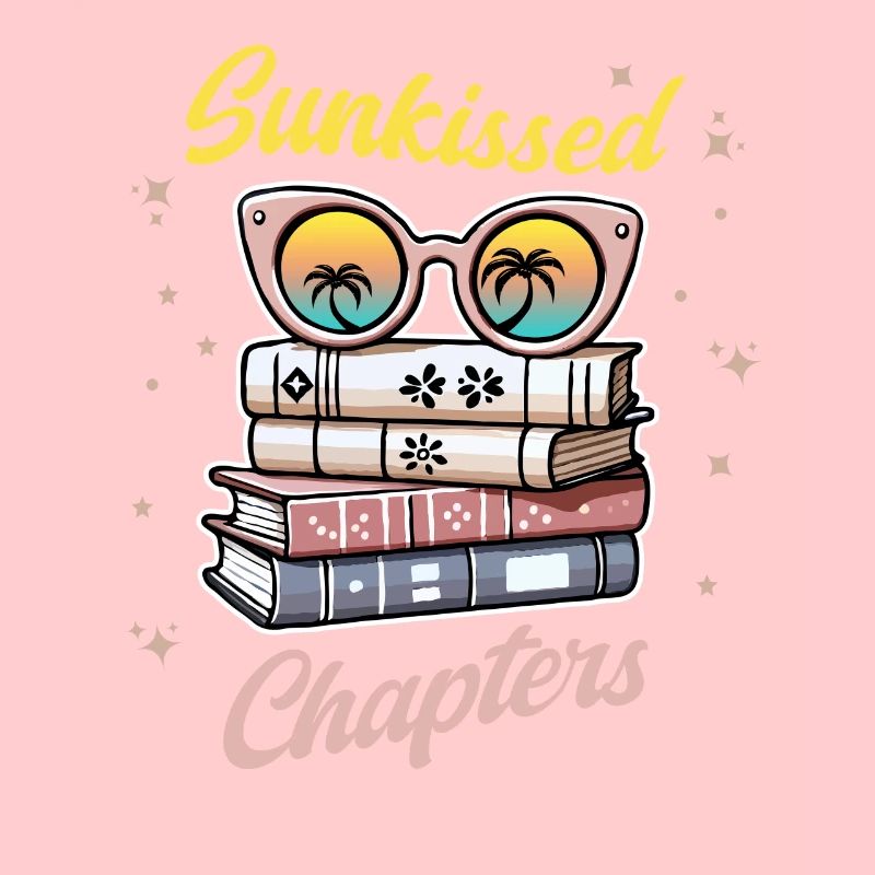 Book Lover Summer Gift Sunkissed Chapters Bookworm