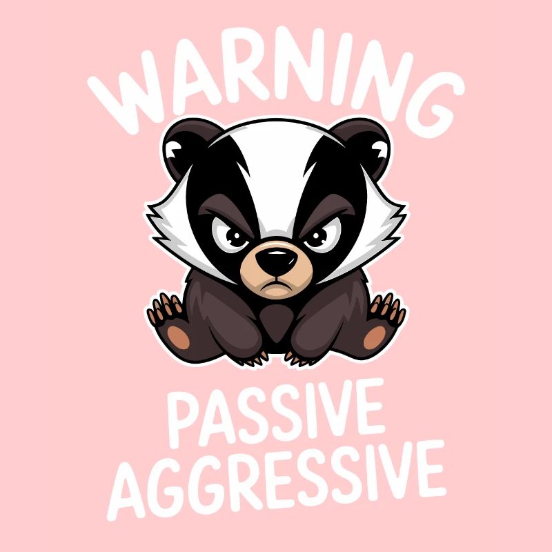 Warning Passive Aggressive Dachs