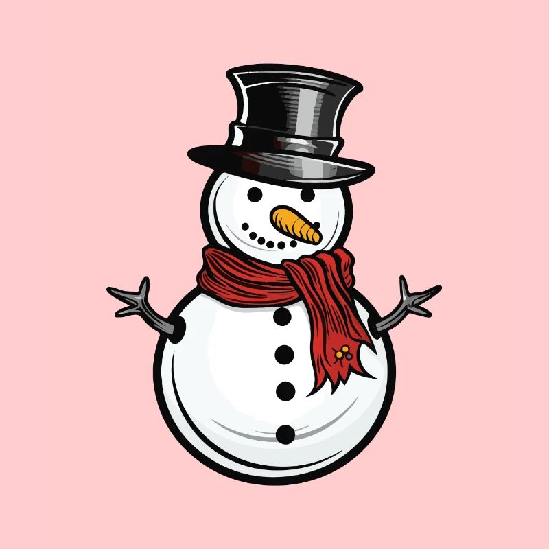 Snowman Winter Snow