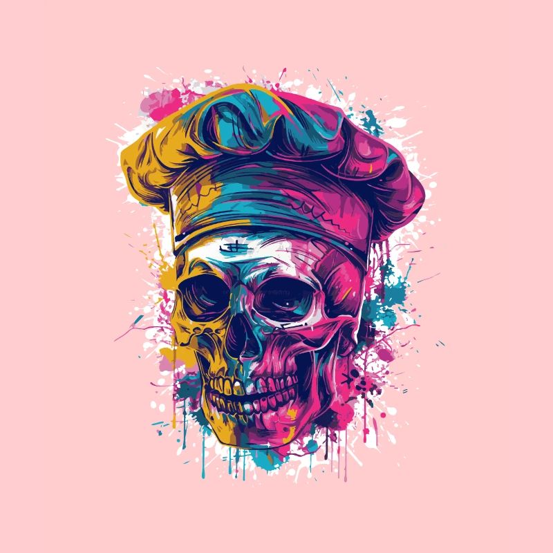 Chef Chef Skull
