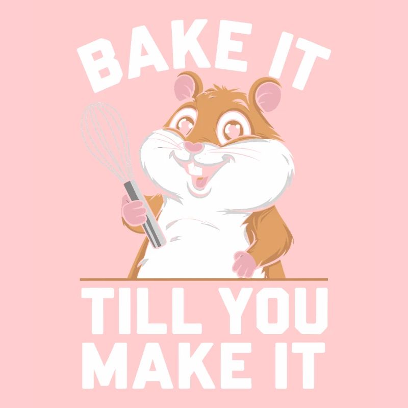 Backe Es Bis Du Es Schaffst Bäcker Hamster Spaß