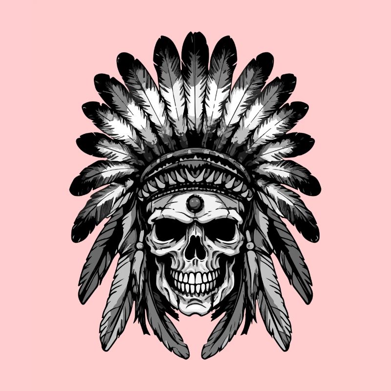 Crâne d’Indien Apache