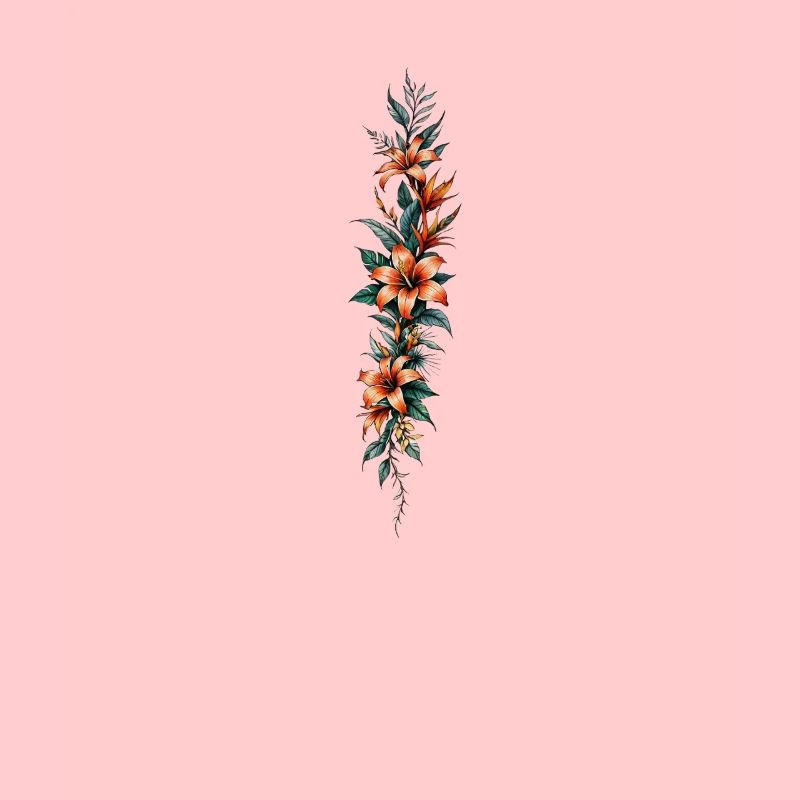Fleur de lys verticale