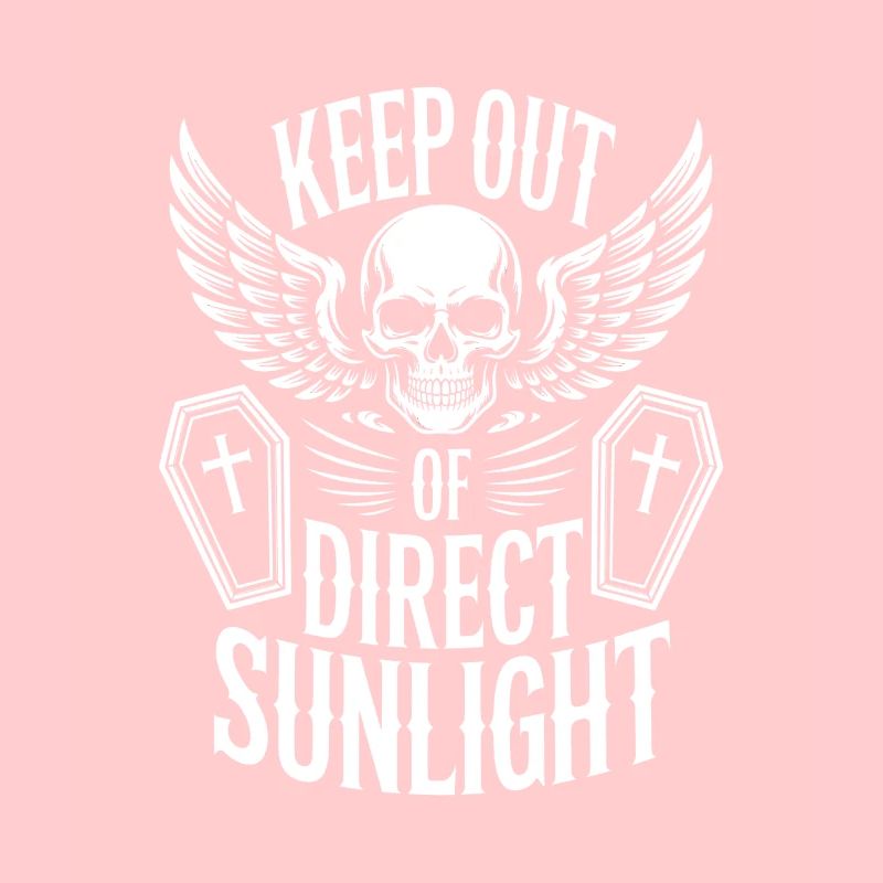 Tenir à l’abri de la lumière directe du soleil ! Vampire Goth Emo