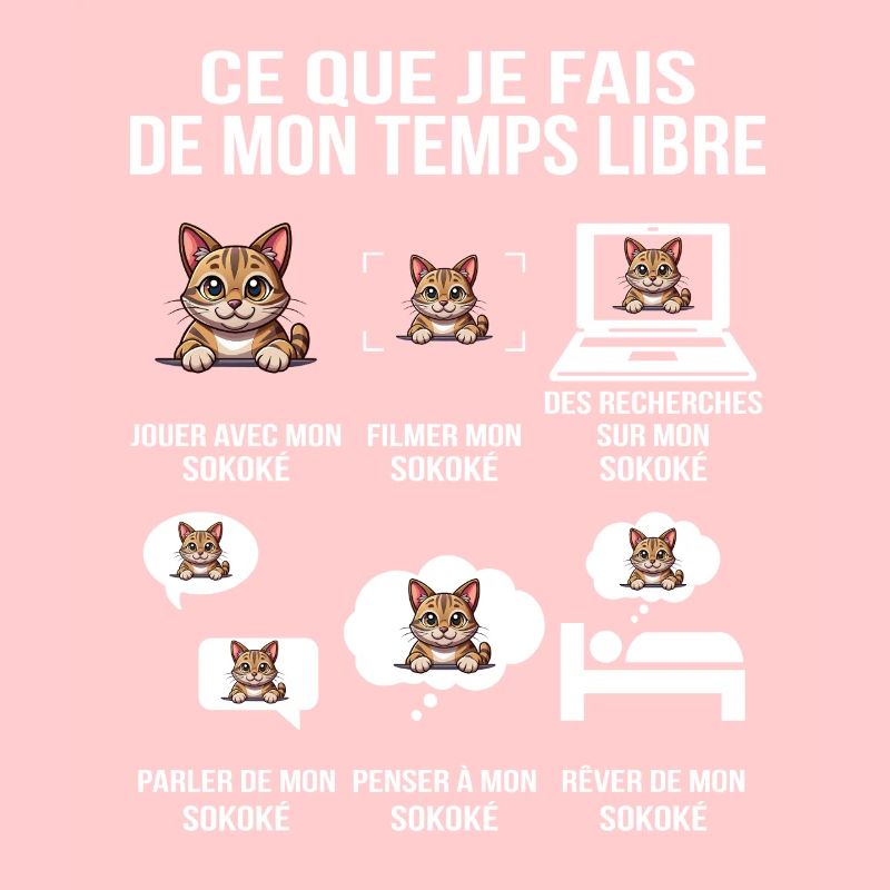 Ce que je fais de mon temps libre avec mon Sokoké