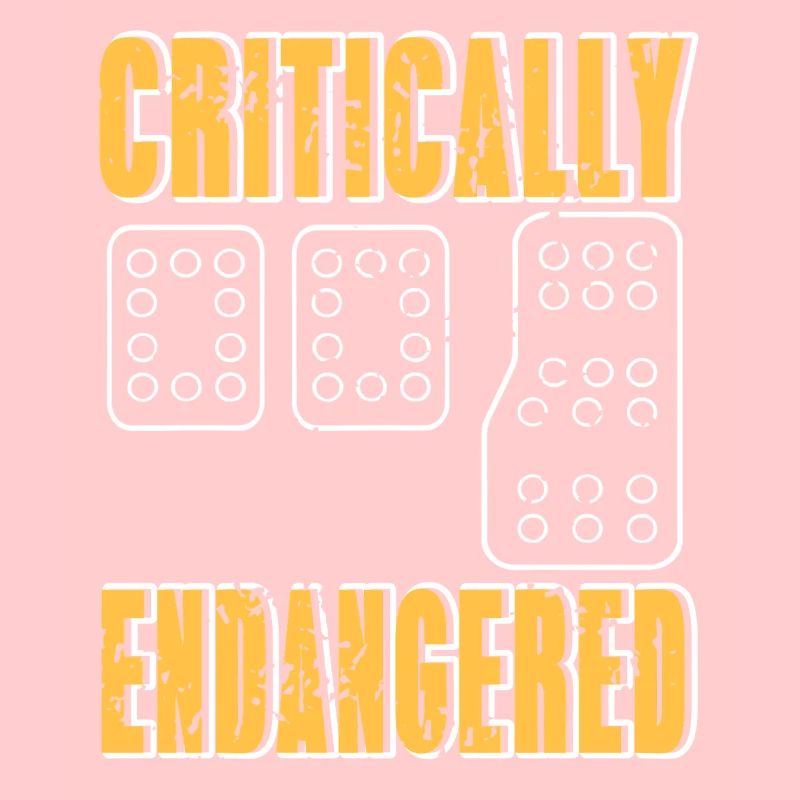 Critically Endangered Manual Driver Pedal Pride