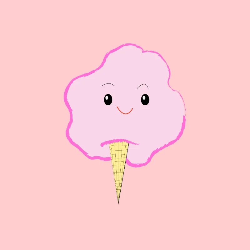 Merry cotton candy - ice cream - gift idea