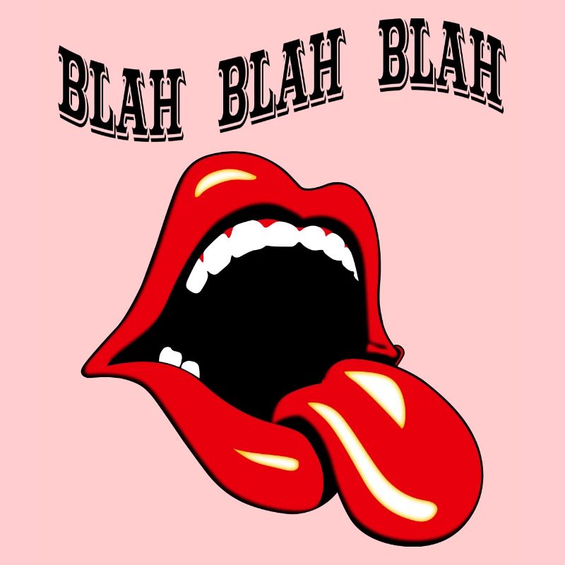 Langue bla bla bla graphique