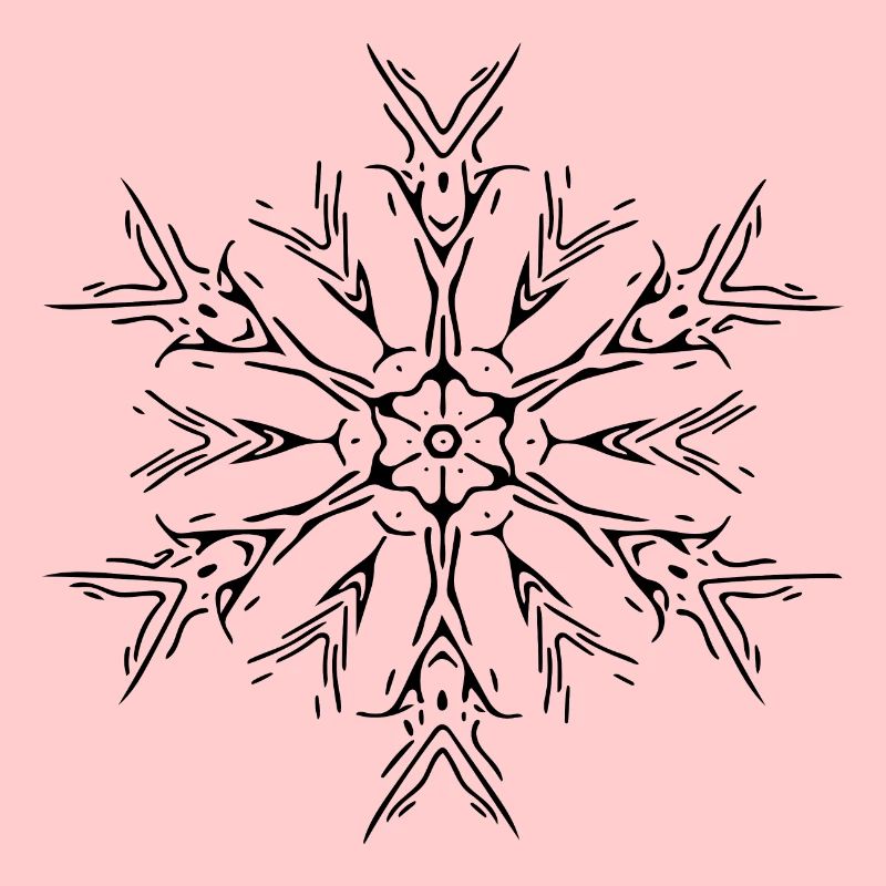 Mandala Lines Abstract Shape Pattern