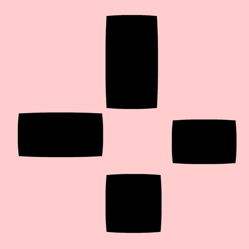 Square Pattern Four Shapes Shape