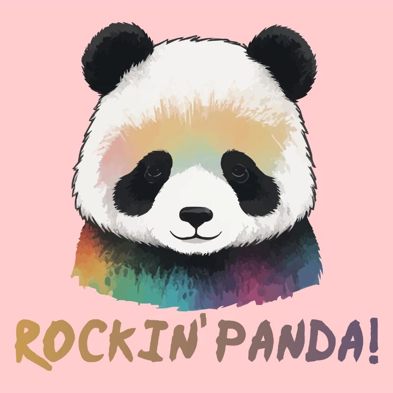 Panda Ours Enfants Panda à bascule