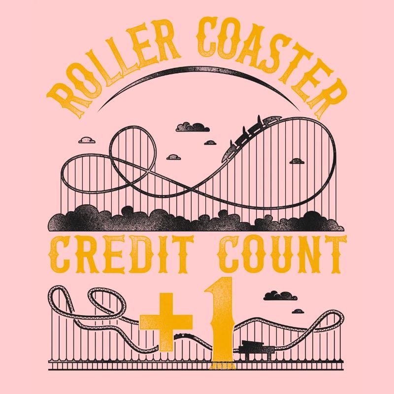 Roller Coaster Vintage Roller