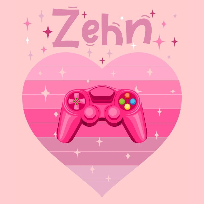 Mädchen Tochter 10. Geburstag Gaming Controller