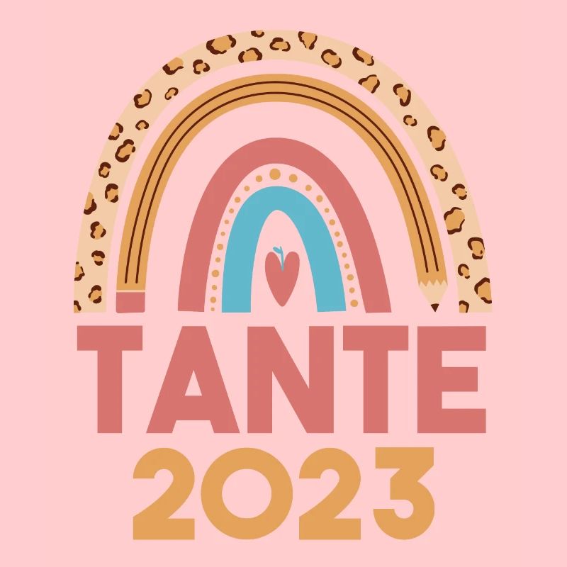 Tante 2023 Schwangerschaft Regenbogen Werdende Tan