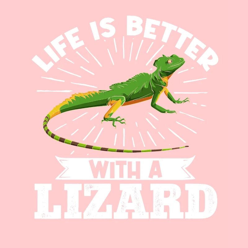 Das Leben ist besser mit Eidechsen Eidechsen Repti