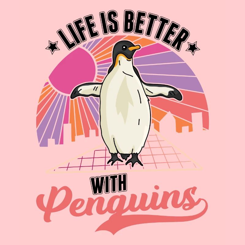 Life is better with Penguins Pinguin