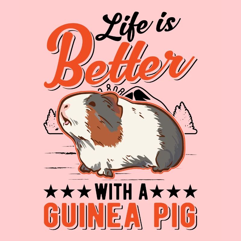 La vie est meilleure avec un cochon d’Inde