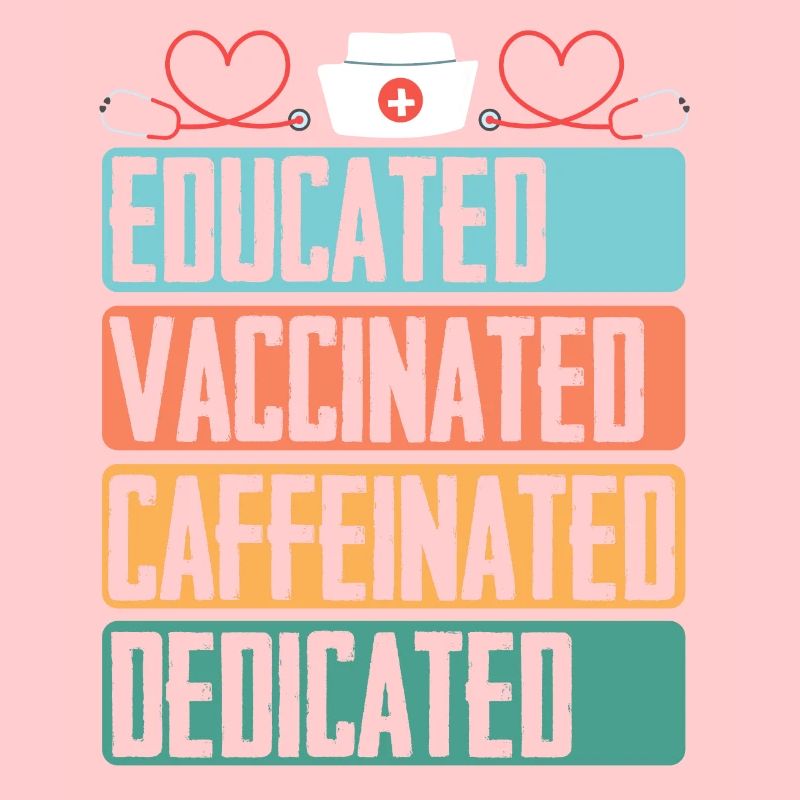 Formed vaccinated caffeinated committed sick