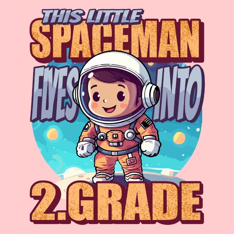 This little astronaut flies into the second