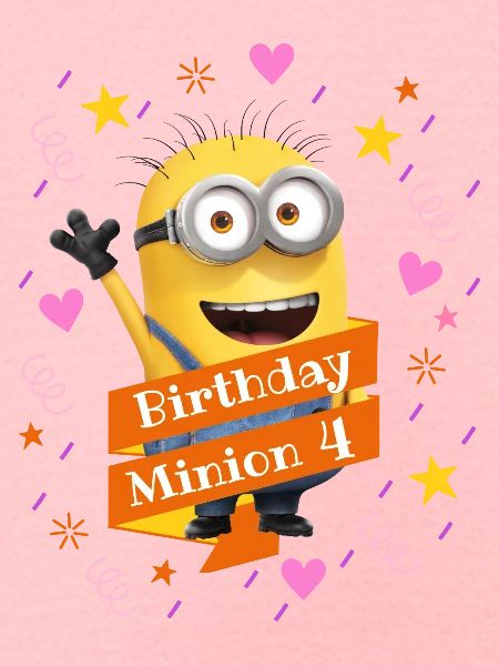 Minions Birthday Minion 4